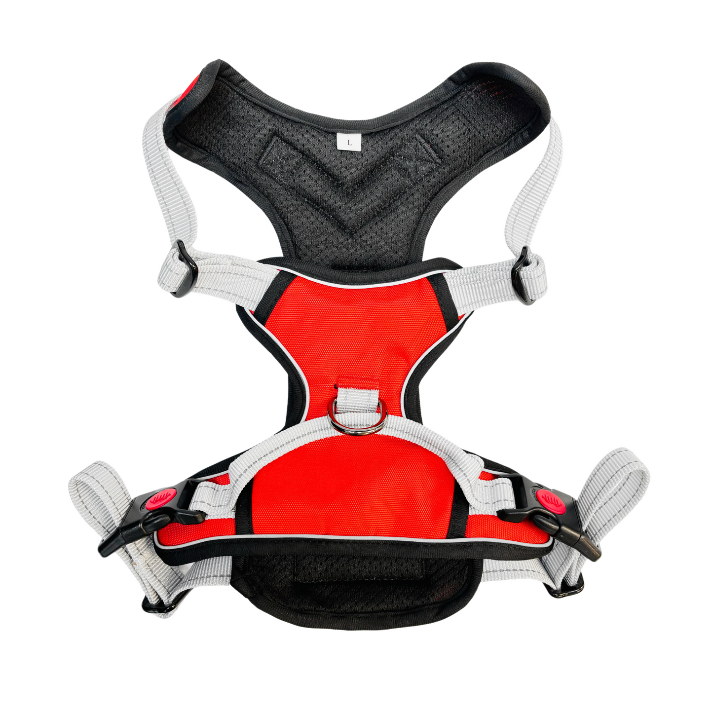 Smart Max No Pull Harness - Crimson with Black