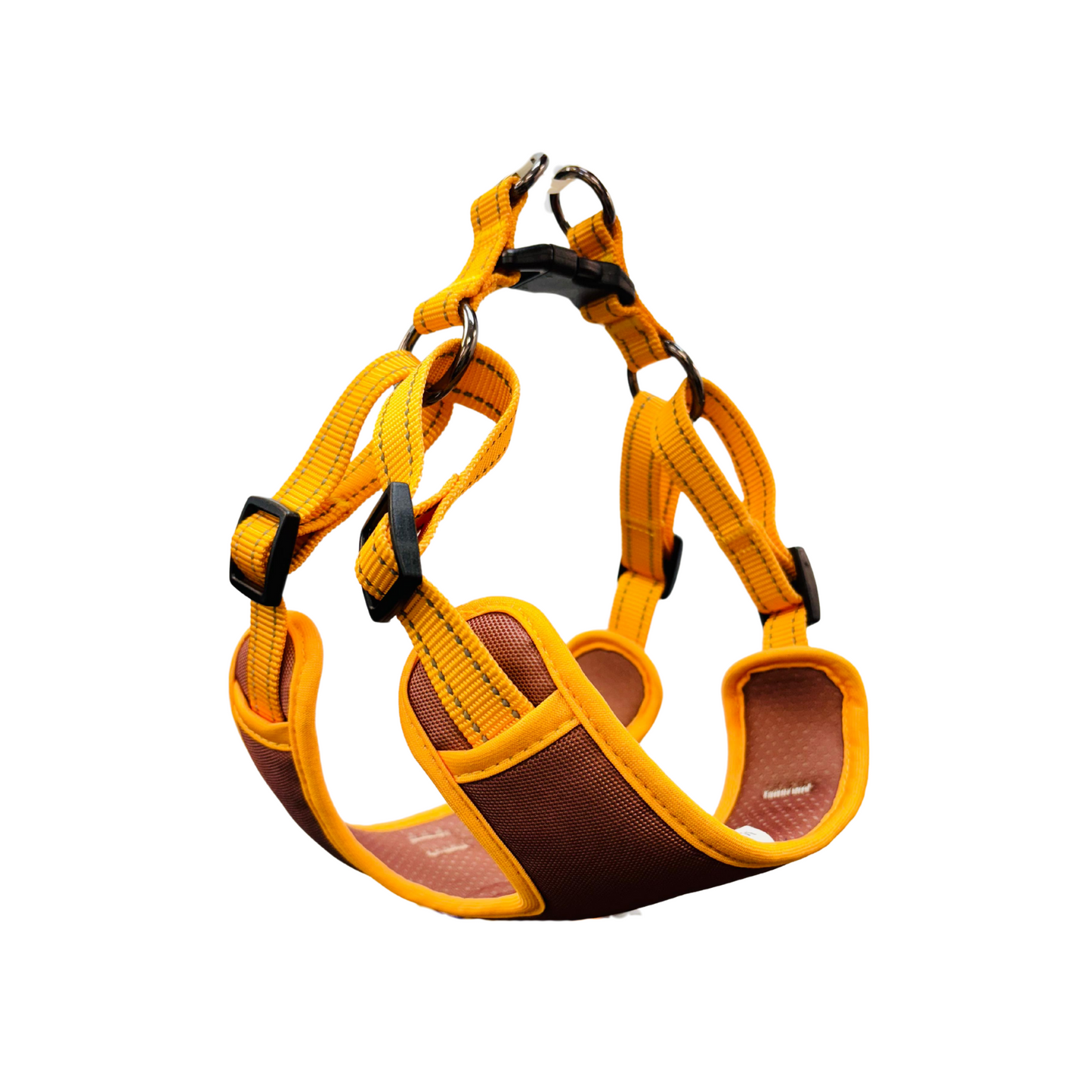 Oxford Cloth Corgi-Specific Series Harness - Sand with Yellow