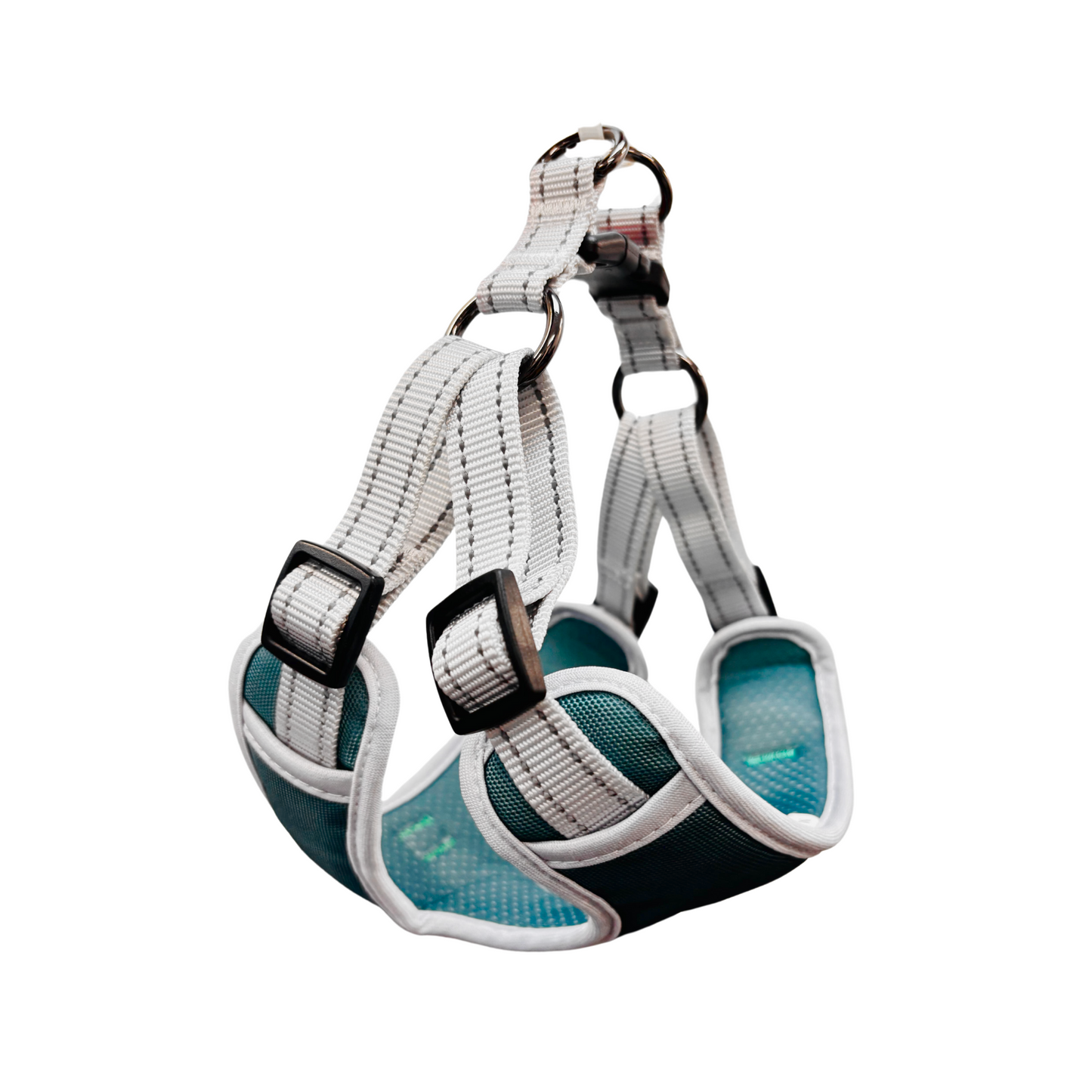 Oxford Cloth Corgi-Specific Series Harness - Jungle with White
