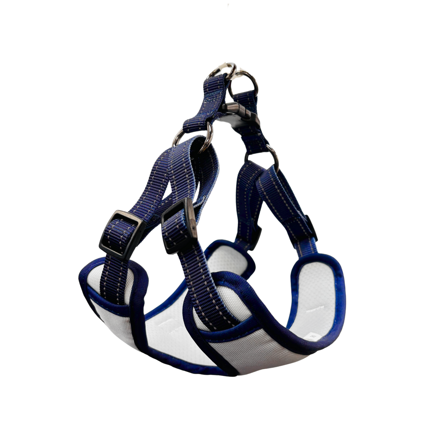 Oxford Cloth Corgi-Specific Series Harness - Snow with Blue