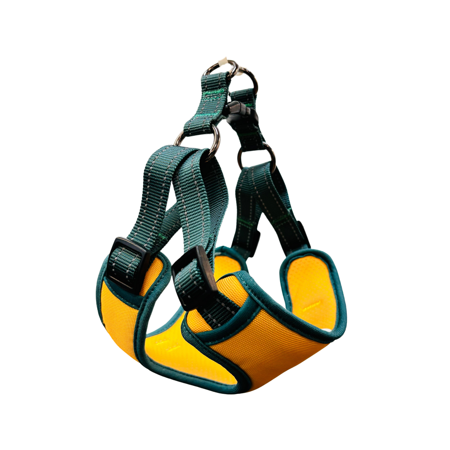 Oxford Cloth Corgi-Specific Series Harness - Bright with Green