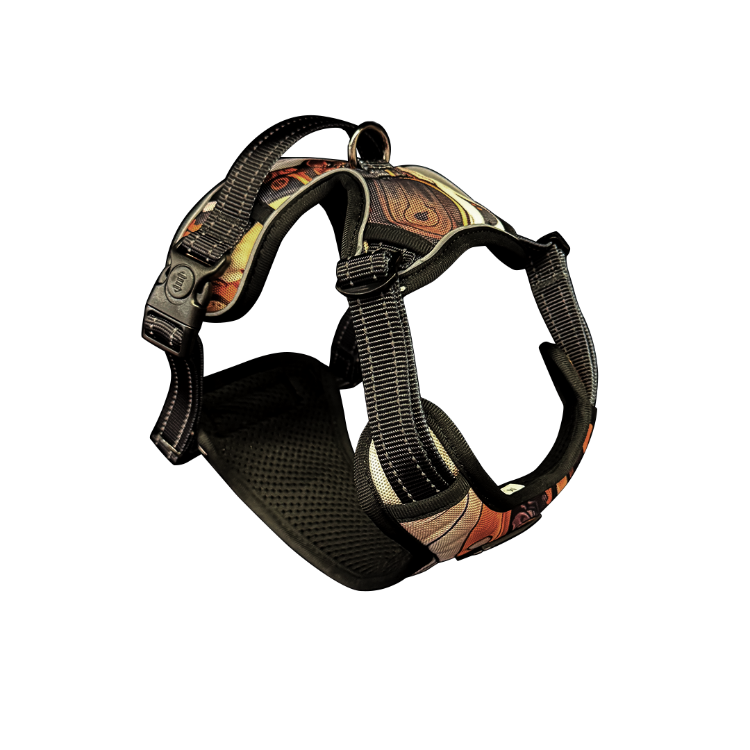 Oxford Cloth No-Pull Harness - Platinum Mechanical