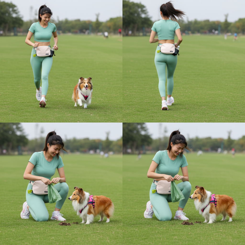 Dog Walking Bag (Belt & Cossbody)