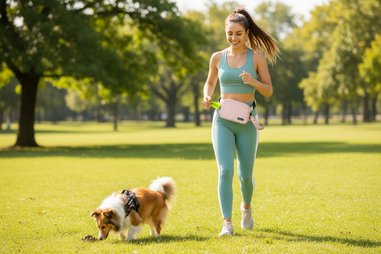 Dog Walking Bag (Belt & Cossbody)