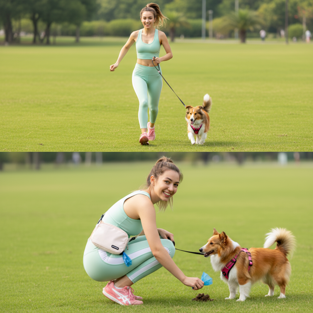 Dog Walking Bag (Belt & Cossbody)
