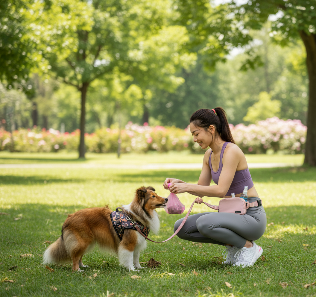 Dog Walking Bag (Belt & Cossbody)