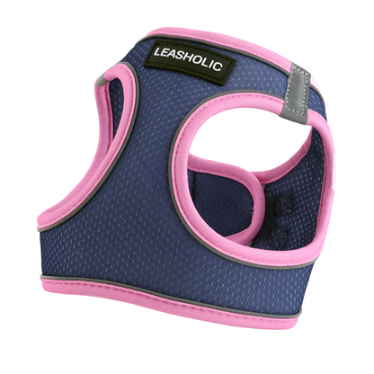 OxyMesh Ultra Light Harness - Navy with Pink