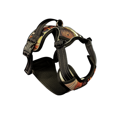 Oxford Cloth No-Pull Harness - Platinum Mechanical