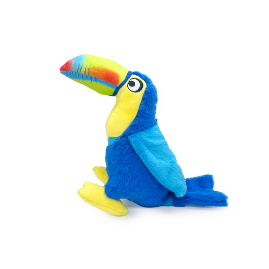 Blue Big-Beaked Bird