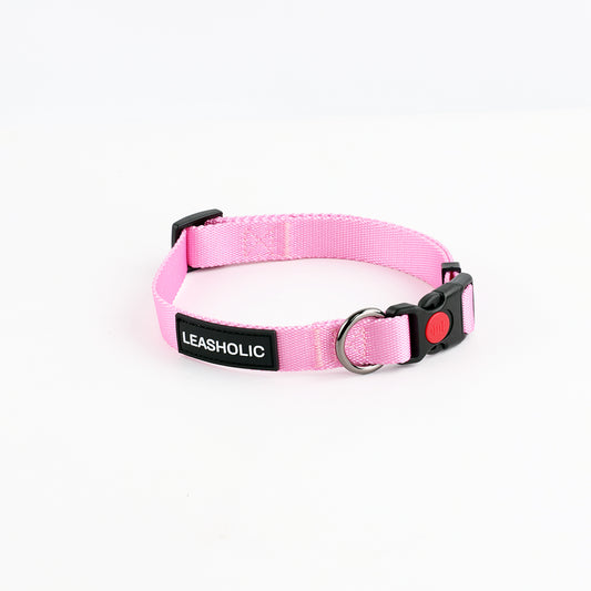 Classic Adjustable Collar - Candy Pink