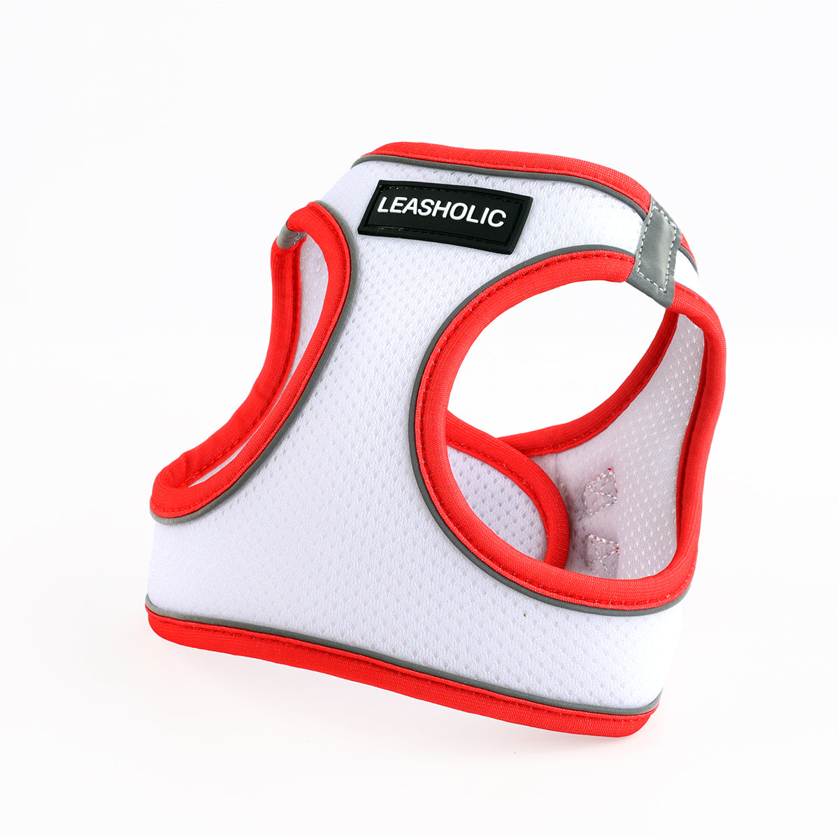 OxyMesh Ultra Light Harness - Snow with Red