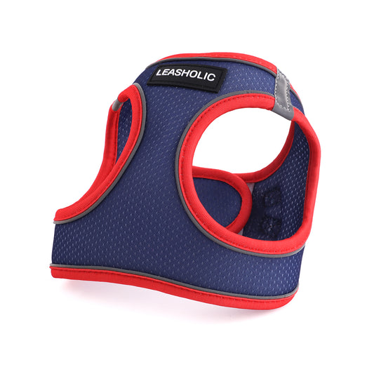 OxyMesh Ultra Light Harness - Navy with Red