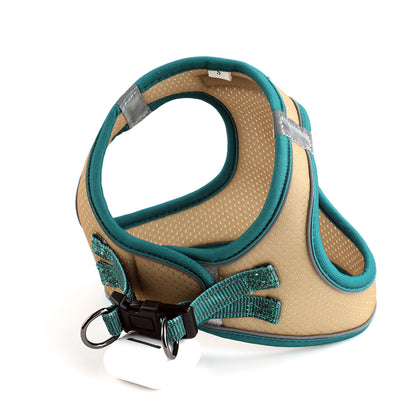 OxyMesh Ultra Light Harness - Sand with Green