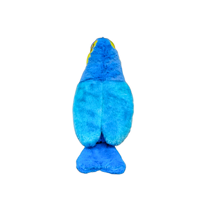 Blue Big-Beaked Bird