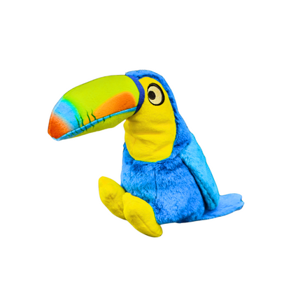 Blue Big-Beaked Bird