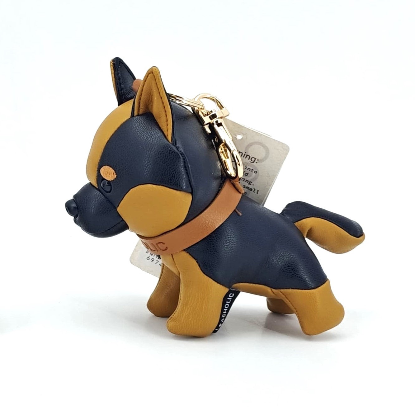 German Shepherd Leather Charm