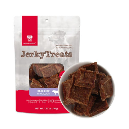 （4包裝）JerkyTreats全天然低溫烘乾⾁乾